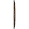 Ekena Millwork Preston Ceiling Medallion (Fits Canopies up to 4"), Hand-Painted Rust, 17 1/2"OD x 4"ID x 1"P CM17PRRUS - alternate 2